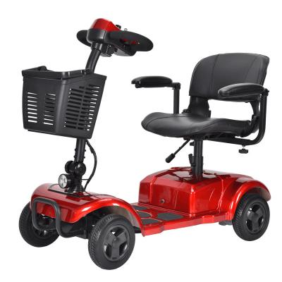 China Hot Selling Convenient Outdoor Sports Adult And Fast Foldable Electric Scooter 4 Wheel Scooter For Handicapped for sale