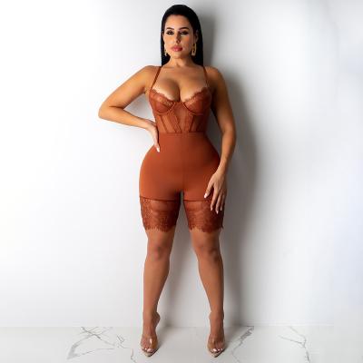 China Body Shapers Body Shapewear High Waist Sheer Bodysuit One Piece Ladies Body Shapers QUICK DRY Ladies Lingerie Women for sale