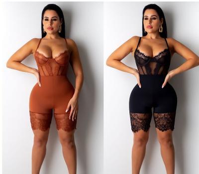 China Body Shapers Body Shapewear High Waist Sheer Bodysuit One Piece Ladies Body Shapers QUICK DRY Ladies Lingerie Women for sale