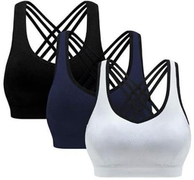 China Women one piece hot sexy sports breathable bra, ladies sports underwear for sale