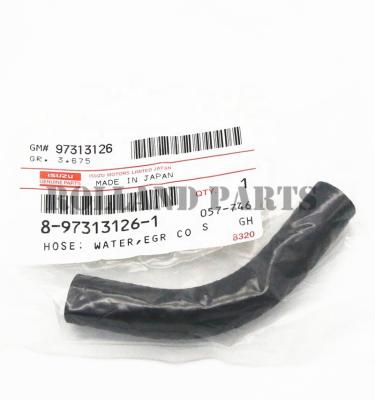 China 8-97313126-1 8973131261 Genuine Engine Parts 4JH1 ERG Cooler Water Hose NPR for sale