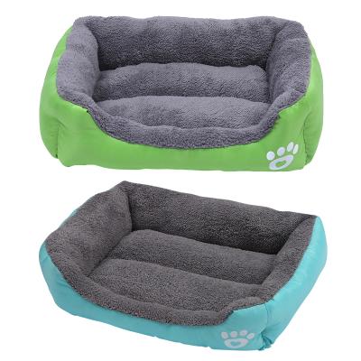 China Pets Rest Sleeping Pets Sleep New Style Luxury Pet Sofa Bed Breathable Candy Colors for sale