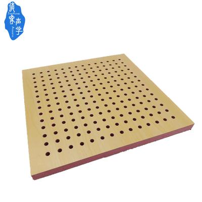 China Jingxiang Industrial Wall Eco Interior Wood Groove Perforated Strip Acoustic Panels for sale