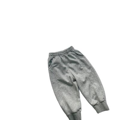 China Soft Cotton Warm Pants Boys And Girls Running Comfortable Casual Children's Sports Pants for sale