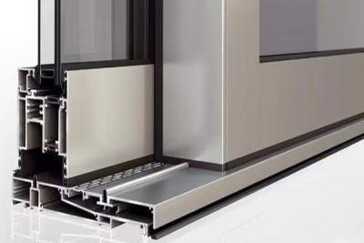 China Easy Installation Aluminum Door Frame Profile zu verkaufen