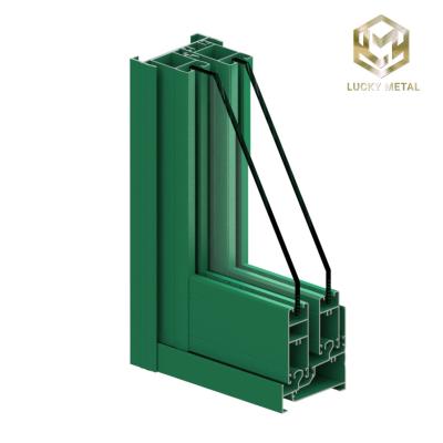 China Window Profile Aluminum 6063 Aluminum Profiles For Window Powder Coating Custom Aluminum Profile for sale