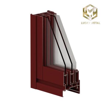 Cina Aluminum Profile Window Profile Aluminum Thermal Break Aluminum Roof Window Profile in vendita