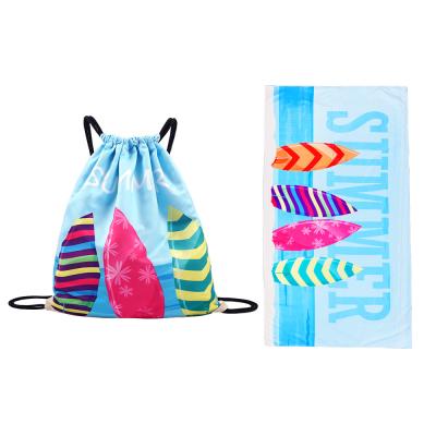 China Compressed Custom High Quality Microfiber Straw Beach Bags Summer 2021 for sale