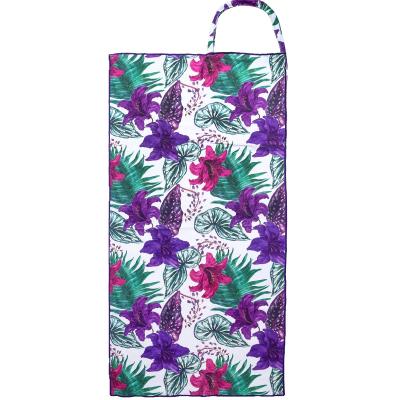 China 2021 Cheap Custom Colorful Beach Towel Compressed Straw Beach Bags Microfiber With Travel Bag for sale