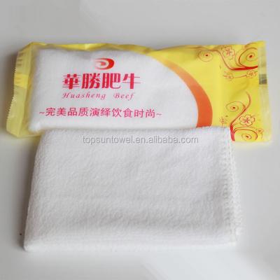 China OEM Compressed Disposable Microfiber Warm Face Towels For Restaurants for sale