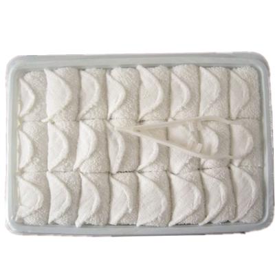 China Compressed Cotton Airline Oshibori Disposable Towel for sale