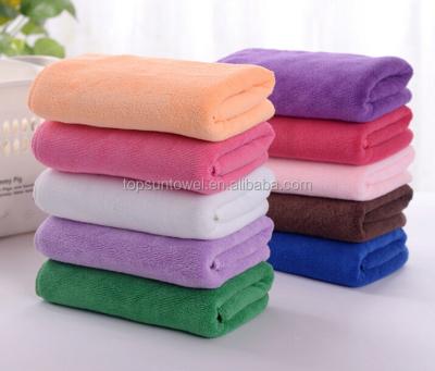 China Compressed Plush Microfiber Hair Wrap Salon Towels for sale