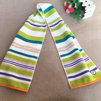 China Custom Compressed 100% Cotton Sport Towel and Travel Towel for sale