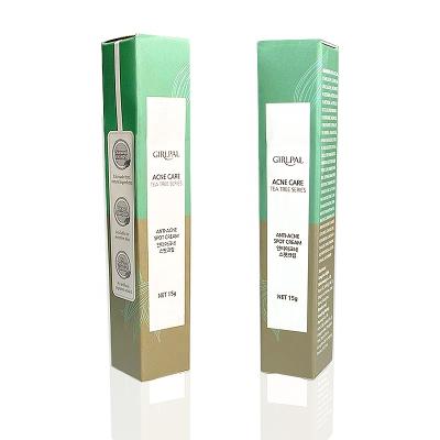 China Hot Selling Tea Tree Acne Whitening Cream Anti Brightening And Relieving Redness Cream 15g for sale