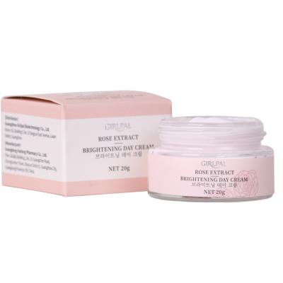 China Moisturizing Niacinamide Cream Whitening Brightening Skin Care Creams Rose Extract Day Cream for sale