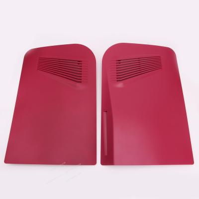 China Waterproof Shockproof Dustproof Replacement Case Front Plate Red Housing Cover with Vented Design for PS5 DE System - Red for sale