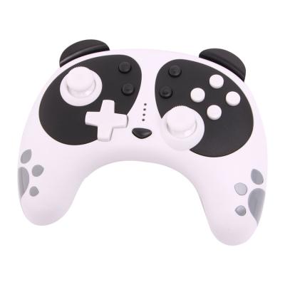 China New Complete Function Wireless Gamepad Game Switch BT Handheld Controller Complete Function for Switch Panda Theme for sale