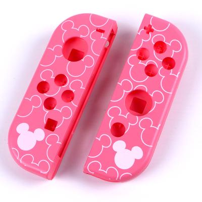 China Easy Installation Left And Right Cover Housing Case Set For Light Pink Switch Joy-Rogue Minnie for sale