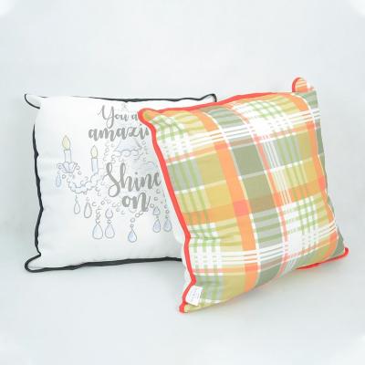 China 100% Custom Digital Printed Cotton Cushion Pillow Cushion Cover for sale