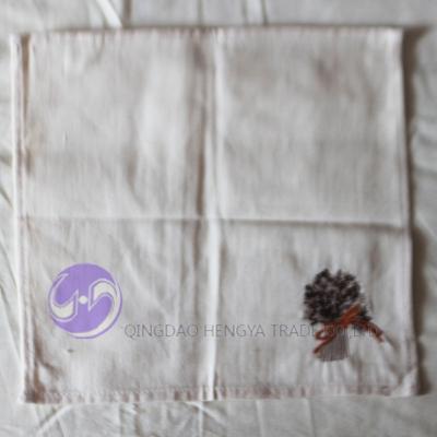 China Cheap durable and quick dry cocktail napkins and cotton embroidered organic table napkin for sale