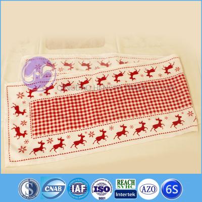 China Wholesale Cheap Edge Edge Printed Dining Christmas Table Runner for sale