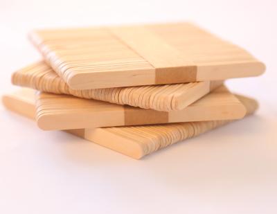 China Custom Recycled Materials Printing Disposable Biodegradable Natural Bamboo Ice Cream Popsicle Sticks for sale