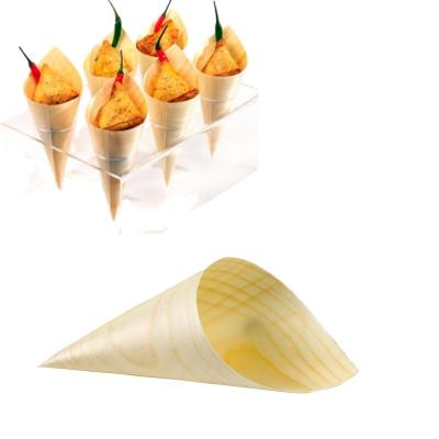 China Eco - Friendly Appetizers Ice Cream Cones Home Food Party Stand Eco - Friendly Personalized for sale