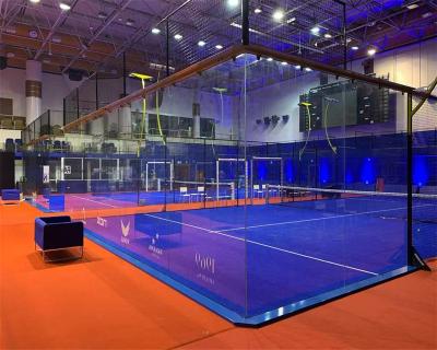 China Professional WPT Full Padel Court Panoramic Padel Court 10m*20m for sale