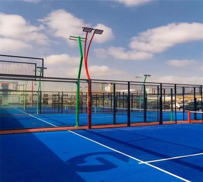 China 2022 New Arrival Campo Padel campo padel Super Panoramic Padel 10m*20m for sale