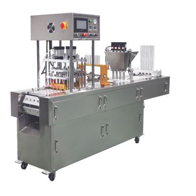 China Automatic Food Italy Espresso Coffee Capsule Filling Sealing Machine for sale