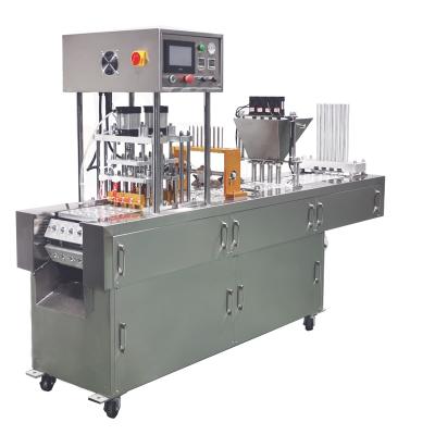 China Food Coffee Automatic Rotary Capsule Filling Sealing Machine for sale