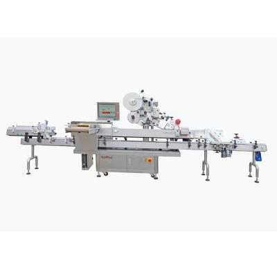 China High Quality Food Latest Efficiency Sticker Label Round Bottle Automatic Labeling Machine for sale