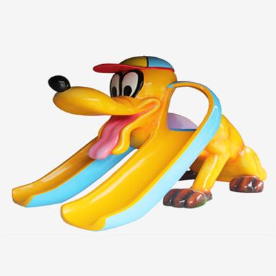 China Animal Shaped Water Playground Equipment Aqua Park Fiberglass Water Slide for sale