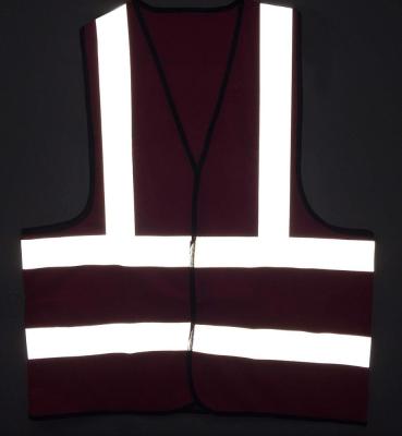 China High Visibility Garden Cleaners Zipper Greening Reflective Vest/High Grade Hygiene Workwear Reflective Reflective Vest for sale