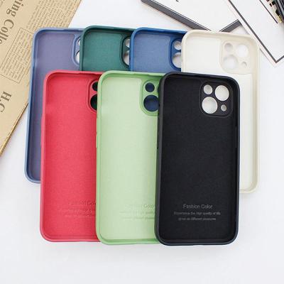 China Wholesale Custom Shockproof Soft Silicone Protective Cover Phone Case For iphone 7 14 pro Max Phone Cases for sale