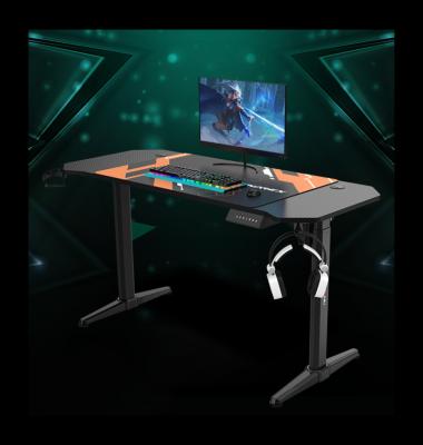 China (Height)Adjustable Table Gamer Gamer Raised Adjustable Standing Gaming Desk Gaming Desk for sale