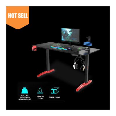 China Smart Adjustable Electric Desk Stand Esports Lift Table Position (Height) Desk with Single Motor for sale