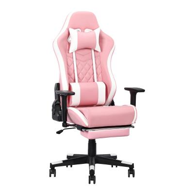 China Convertible Racing Adjustable Recliner Morden Leather Gaming Chair Gaming Chair With Footrest for sale