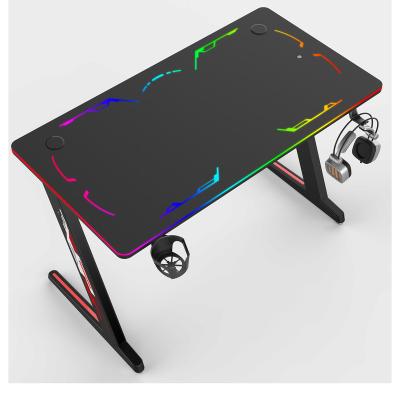 China (Size)Adjustable Electric Laptop Gaming Table RGB Gaming Table Desk Table For Game Room for sale