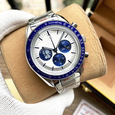 China Automatic Date 2022 Luxury OH MY GOD Astronaut Fully Automatic Multifunction Watch Luminous Moon Phase Chronograph Men Watch for sale