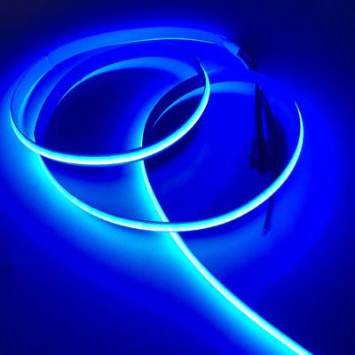 China Desktop 12v/24v Color Changing RGB 12mm 1134 Pcs/Meter Rope Light Flexible COB Led Strip Light For Christmas Holiday for sale