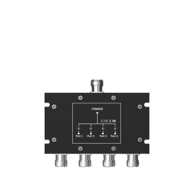 China 4 Way Power Splitter For ADS-B And GPS Signals 800-2150MHz N Female Connector Low Insertion for sale