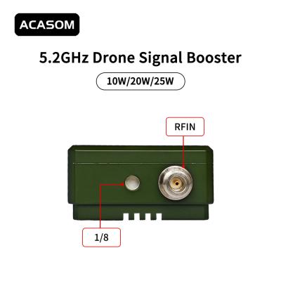 China 5.2 GHz Drone Signal Booster 10W 20W 25W To Achieving Longer Flights for sale