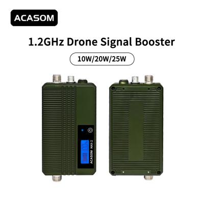 China 10W/20W FPV Drone Signal Repeater Range Extender 1.2-1280MHz for sale