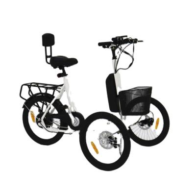 China To take the children& front loading electric tricycle pets three wheel cargo motor rear cargo bicycle for sale for sale