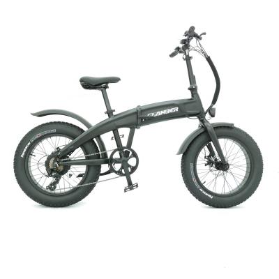 China Aluminum alloy fat tire electric bicycle 20 inch folding city bike for sale for sale