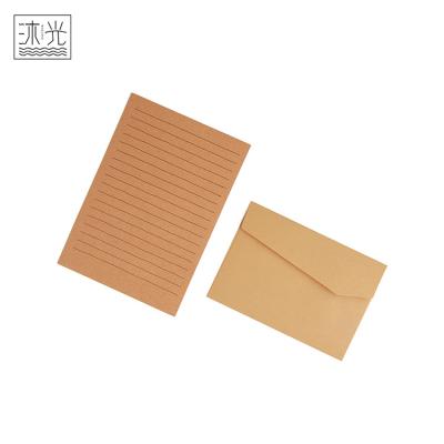 China ANTISTATIC Writing Stationery Custom Printed Letter Writing Stationery Set and Envelope for sale