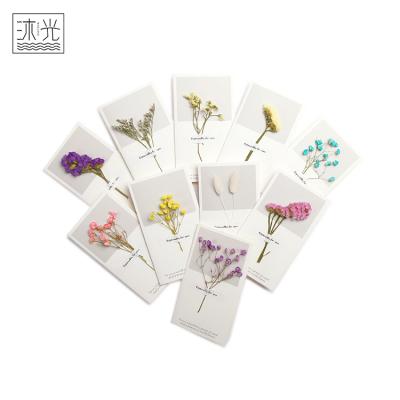 China Widely Used China Promotional Custom Design Floral Gift Thank You Greeting Cards for sale