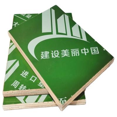 China Big Times 13MM Traditional Green Plastic Plywood for sale