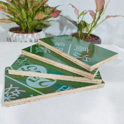 China 1830*915MM Traditional Green Plastic Exterior Plywood Big Times for sale